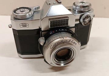 Zeiss Ikon Contaflex mit 3 Objektiven und Zubehör | Appareil