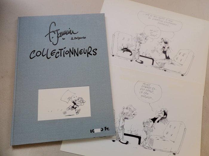 Collectionneurs - Jannin, Frédéric - Luxe hc + originele, Livres, BD