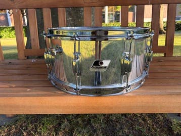 Ludwig - Rocker Chrome Over Wood Snaredrum - Caisse claire -