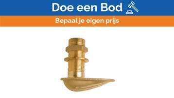Bieden: Vetus Brass Boat Water Scoop Strainer 1 1/2 Inch -, Ophalen of Verzenden