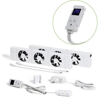 SpeedComfort Radiator Ventilator met Control Sensor - Duo, Verzenden, Nieuw