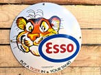 Esso "Put a Tiger in Your Tank!" – Emaille bord, Verzamelen, Verzenden, Nieuw