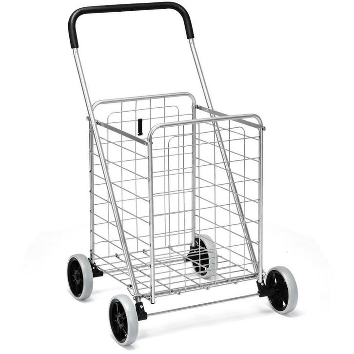 2dekans | COAST Boodschappenwagen - 360° - Draagbaar - 57 x, Caravans en Kamperen, Kampeergereedschap, Ophalen of Verzenden