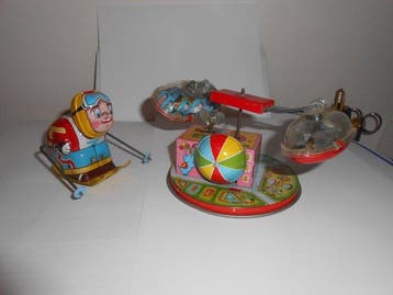Yone - Jouet en étain à remontoir - 1950-1959, Antiquités & Art