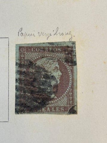 Espagne 1854/1873 - Lot pages anciens timbres Espagne et, Gestempeld