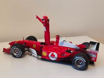Hot Wheels 1:18 - Modelauto - Ferrari F2004