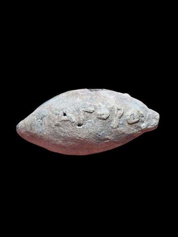 Grec antique mycénien Bronze Étonnant lot de 7 billes de