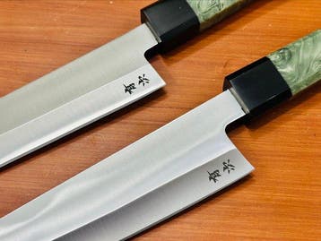 Keukenmes - Bunka - Handgemaakt Japans staal Bunka-messen in