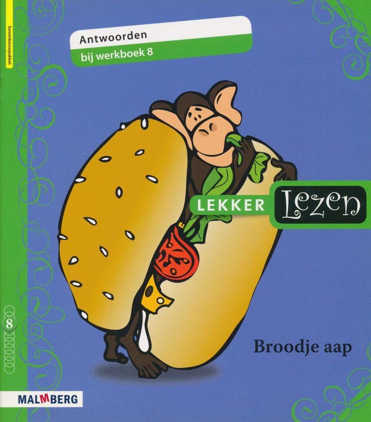 Lekker Lezen antwoorden werkboek 8 Broodje Aap, Boeken, Schoolboeken, Verzenden