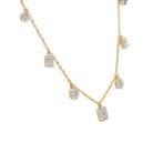 Halsketting - 14 karaat Geel goud - 1.07ct. tw. Diamant, Nieuw