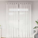vidaXL Gordijnen met lussen 2 st 140x260 cm wit, Verzenden, Nieuw