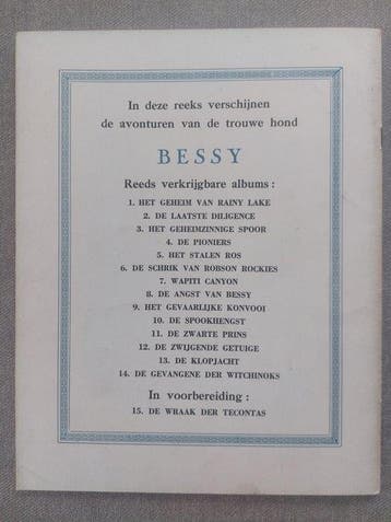 Bessy 14 - De gevangene der Witchinoks - 1 Album - Eerste, Nieuw