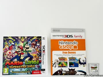 Nintendo 3DS - Mario & Luigi - Superstar Saga + Bowsers Onde, Verzenden, Gebruikt