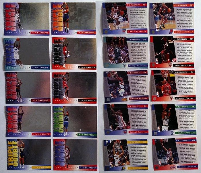 NBA - 1993 - Kaarten, Verzamelen, Stickers