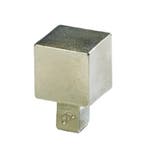 Meubelknop Jolie One 23 mm oud zilver, Nieuw