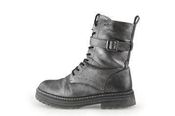 Rieker Veterboots in maat 38 Zilver, Kleding | Dames, Schoenen, Overige kleuren, Verzenden, Overige typen, Gedragen