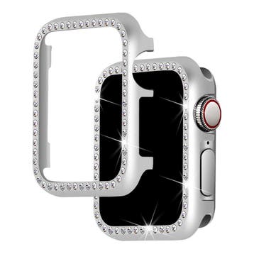 DrPhone Apple Watch 1/2/3 38mm TPU Bling Case met Kristal, Verzenden, Nieuw