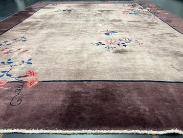 Antiek China Art Deco - Vloerkleed - 345 cm - 266 cm