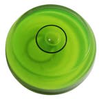 Set van 10 ronde waterpassen (groen, afgerond), Verzenden