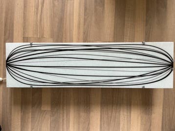 IKEA - Julia Treuriger - Wandlamp - Gyllen XL - Glas, Metaal