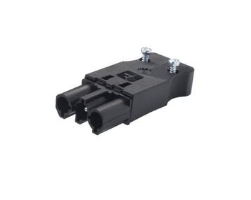 Martin Kaiser AC166 3-Pole 16 Amp Male Plug Black - 1162/sw, Verzenden, Nieuw