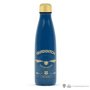 Harry Potter Quidditch Metalen Waterfles, Ophalen of Verzenden, Nieuw