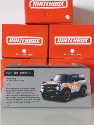 Matchbox, Mattel, Hot Wheels 1:64 - Model sportwagen -, Nieuw