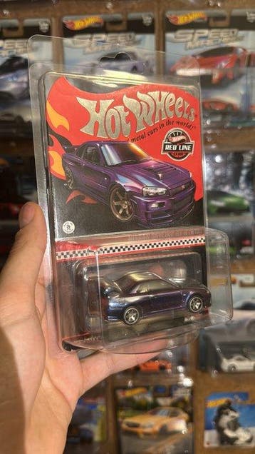 Hot Wheels 1:64 - Modelauto - Nissan Skyline GT-R (R34) -, Nieuw