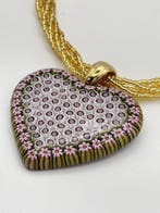 verre de Murano - Collier avec pendentif - Verre de Murano