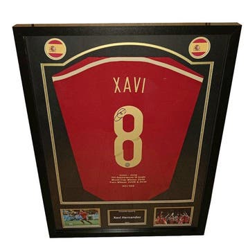 Spanje - Wereldkampioenschap Voetbal - Xavi - Voetbalshirt