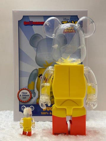 Medicom toy - BE@RBRICK 400% & 100% Toy Story Ducky