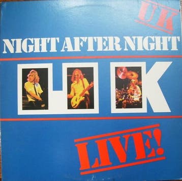 UK - Night After Night (LP 1979), Cd's en Dvd's, Verzenden, Zo goed als nieuw