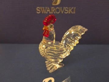 Swarovski - Beeldje - Cockerel Rooster - 247759 - Box +