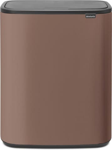 Brabantia Bo Touch Bin Prullenbak 2 x 30L — nieuw, Verzenden, Nieuw