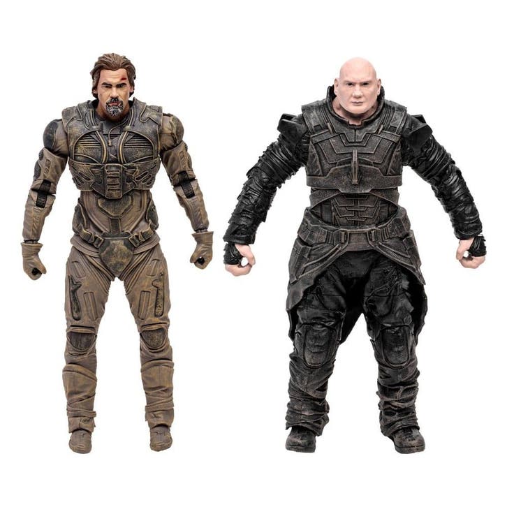 Dune: Part Two Action Figure 2-Pack Gurney Halleck & Rabban, Collections, Cinéma & Télévision, Enlèvement ou Envoi