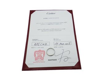 Cartier - Bague - 1895 Wedding band Ring Pt950 Platine, Nieuw