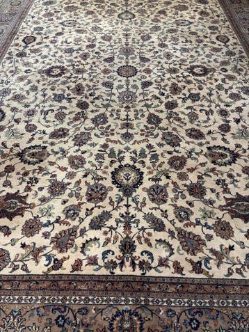 Isphahan - Tapis - 4 m - 3 m - Royal floral Design pur!, Maison & Meubles