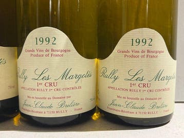 1996 x 4 & 1992 x 2 Domaine Jean-Claude Breliere Les, Verzamelen, Wijnen, Nieuw
