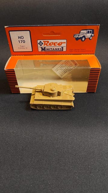 Roco minitanks 170 Tiger I PzKpfw. VI, Verzenden, Overige typen