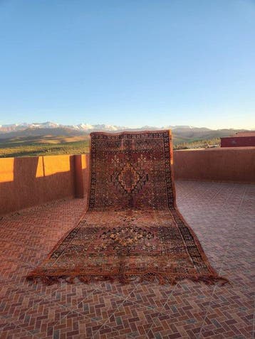 Berber - Vloerkleed - 460 cm - 202 cm - gewassen