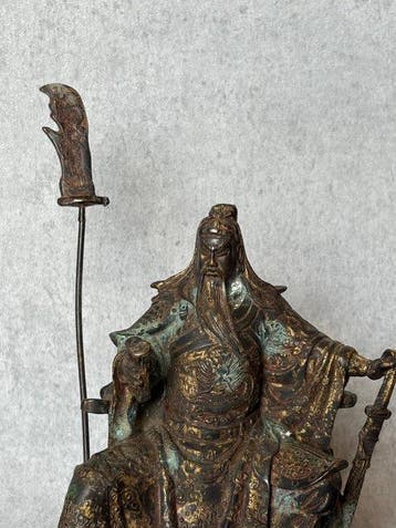 Guan Gong (Guan-Yu) - Brons - China (Zonder minimumprijs)