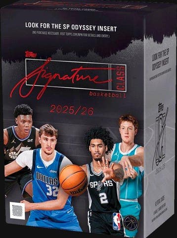 2025/26 Topps Signature Series Luka Doncic, Victor, Verzamelen, Nieuw