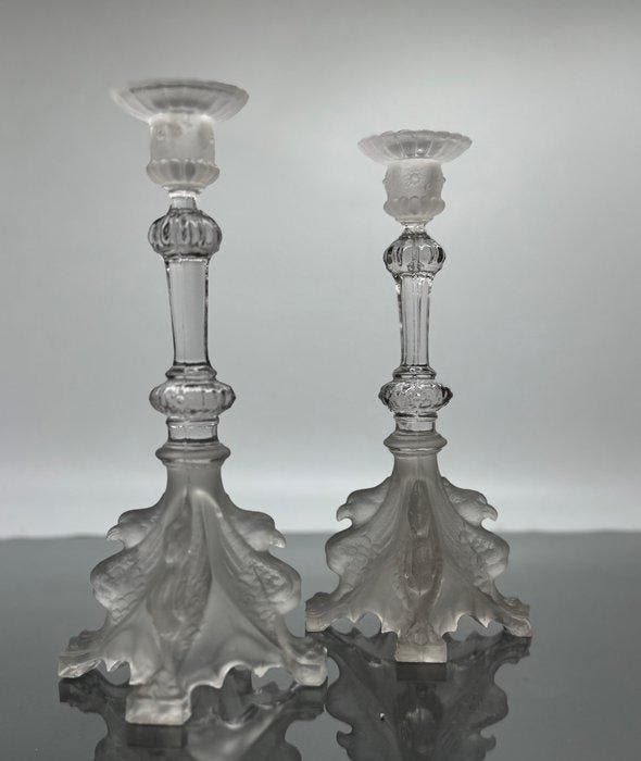 Val Saint Lambert, Luxval - Charles Graffart & René Delvenne, Antiquités & Art, Antiquités | Meubles | Tables