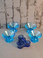 Iittala - Kaj Franck, Alvar Aalto - Kaarsenhouder (5) - Glas, Antiek en Kunst