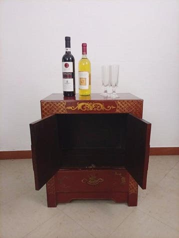 Drankkast - Hout - China - Met verborgen lade