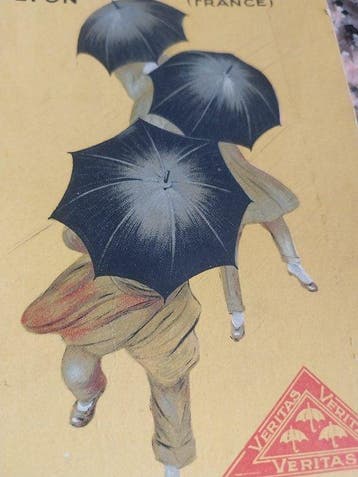 Parapluie Revel - Enseigne publicitaire - Carton