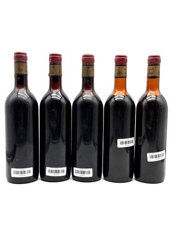 Castello di Volpaia Chianti classico 1973 x3 , 1974 x2 -, Nieuw