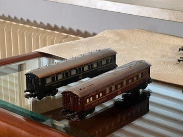 Buco H0 - 5551 - Modeltrein (2) - Set van twee CIWL-wagons, Hobby en Vrije tijd, Nieuw
