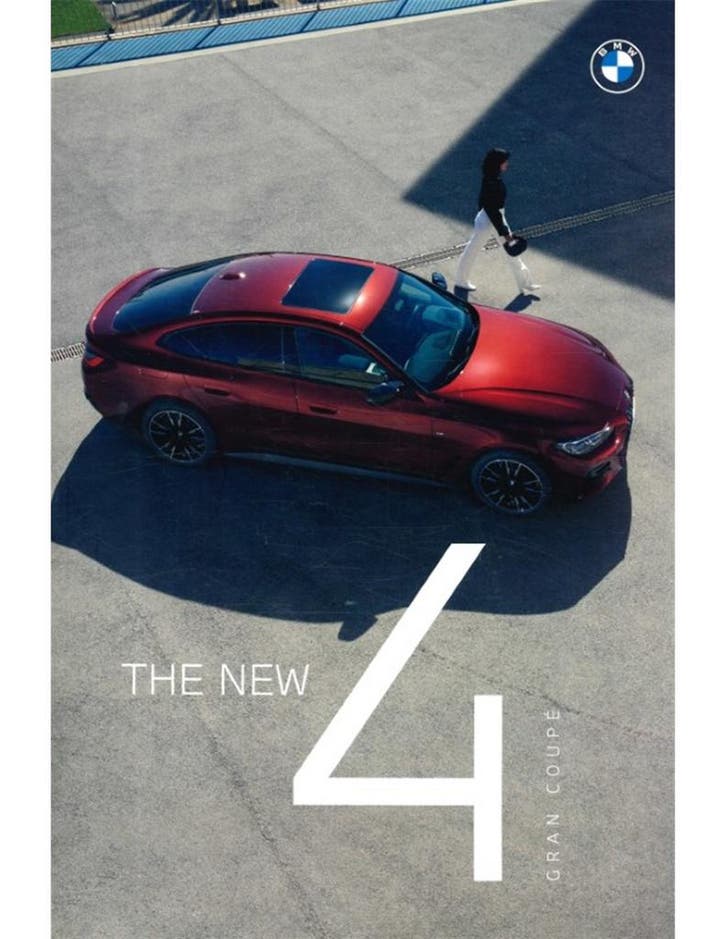2021 BMW 4 SERIE BROCHURE FRANS, Boeken, Auto's | Folders en Tijdschriften