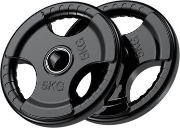 Halterschijven 2x5kg | 34% Korting | Retour Deal, Verzenden, Halterschijven